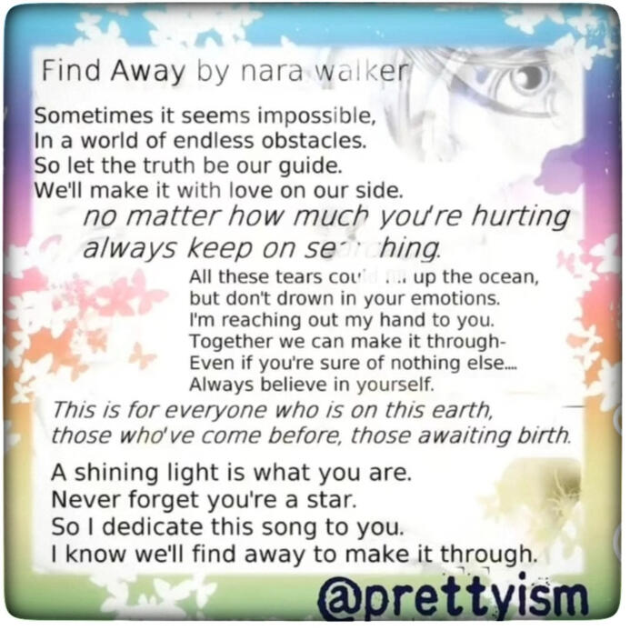 Find away poem Find away poem