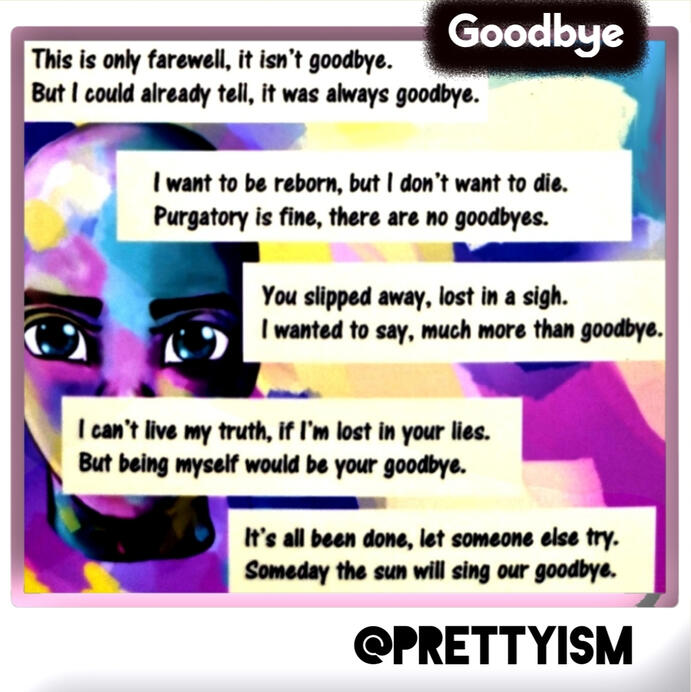 Goodbye poem